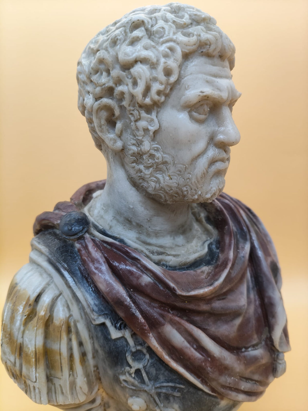 Escultura decorativa de Caracalla en polvo de mármol