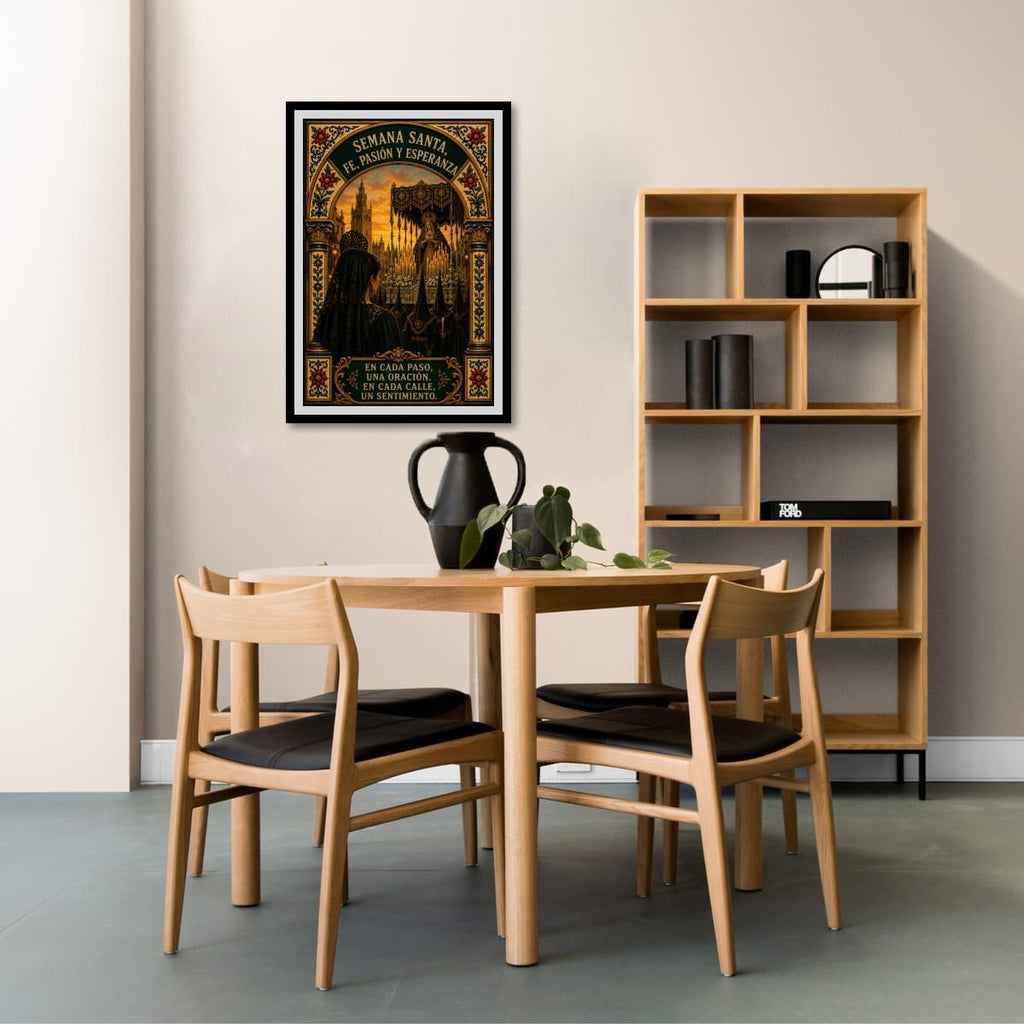Holy Week in Seville canvas poster full view