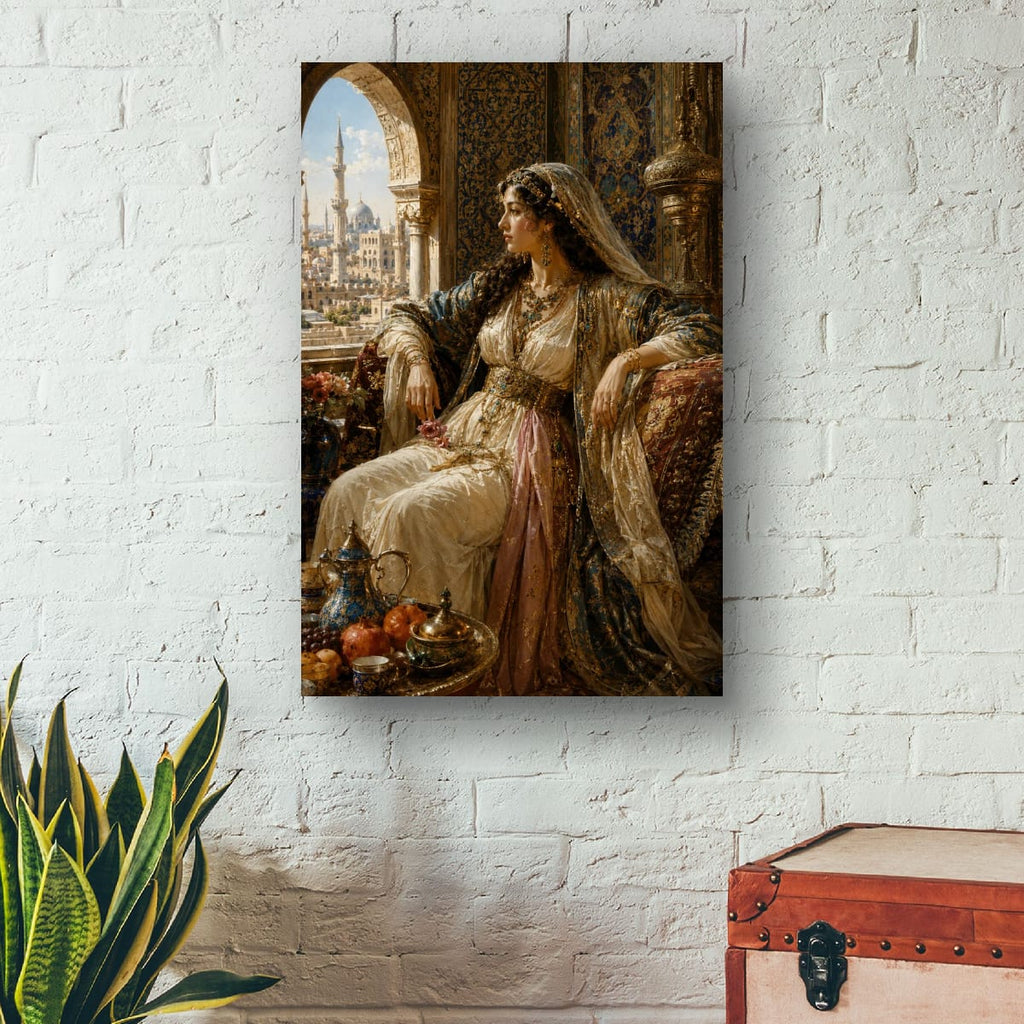 Ottoman Princess canvas alternate angle