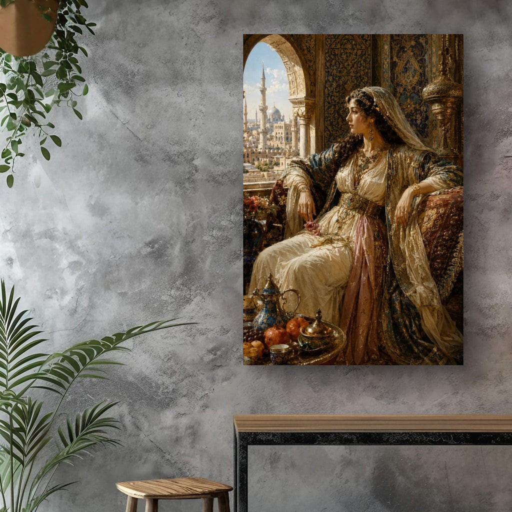 Ottoman Princess canvas full view