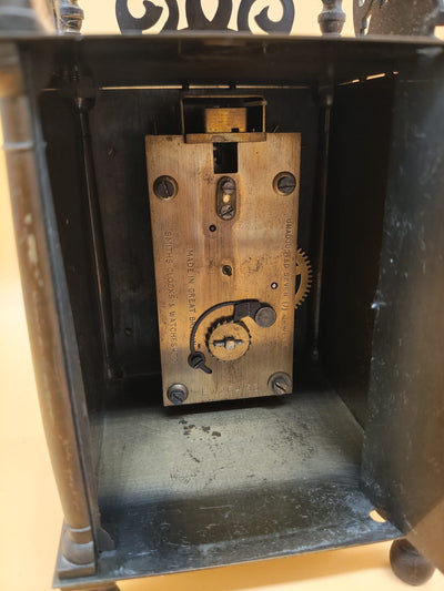 Reloj antiguo Smiths en latón con acabado envejecido