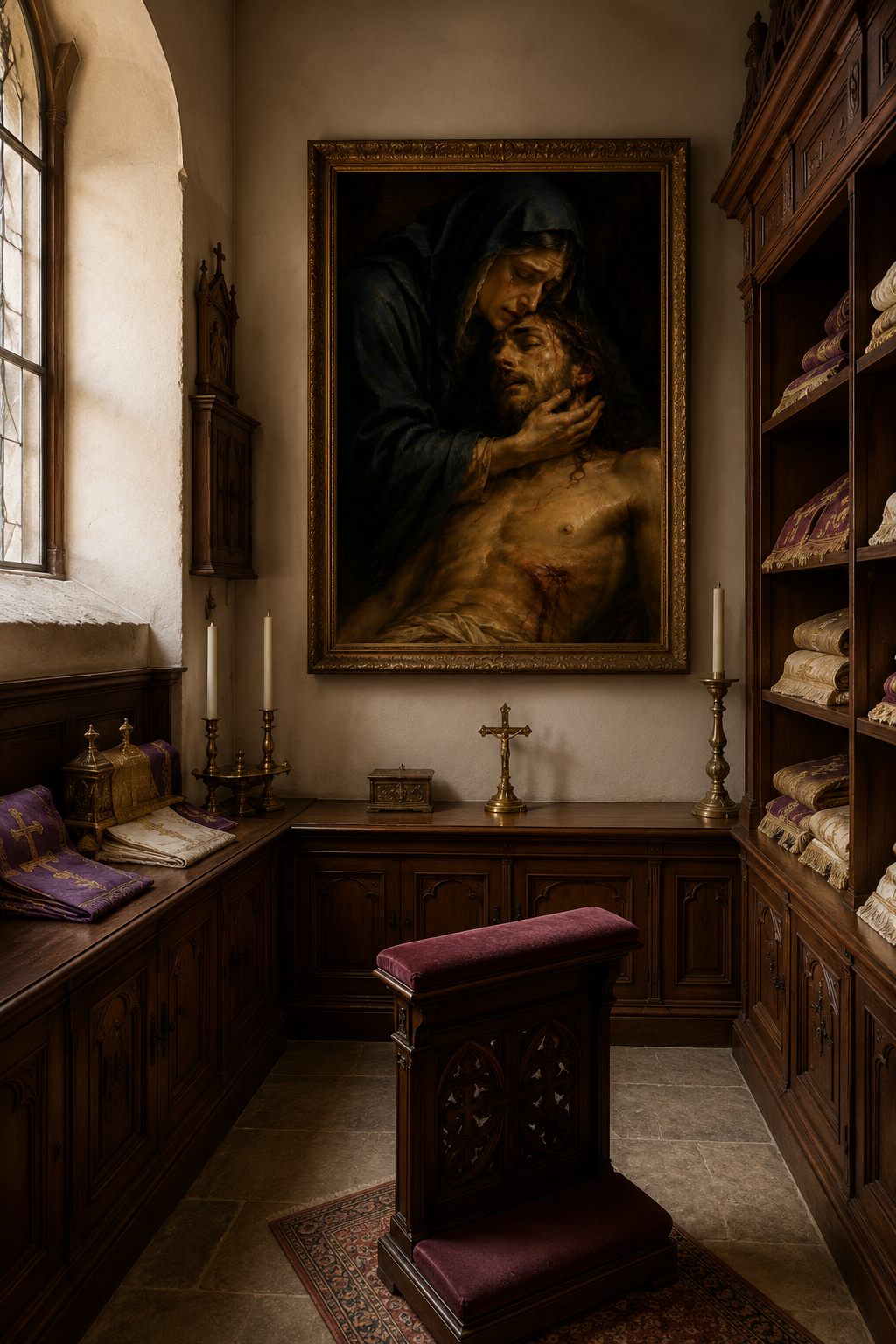 La Piedad | Lienzo de Arte Religioso Cristiano