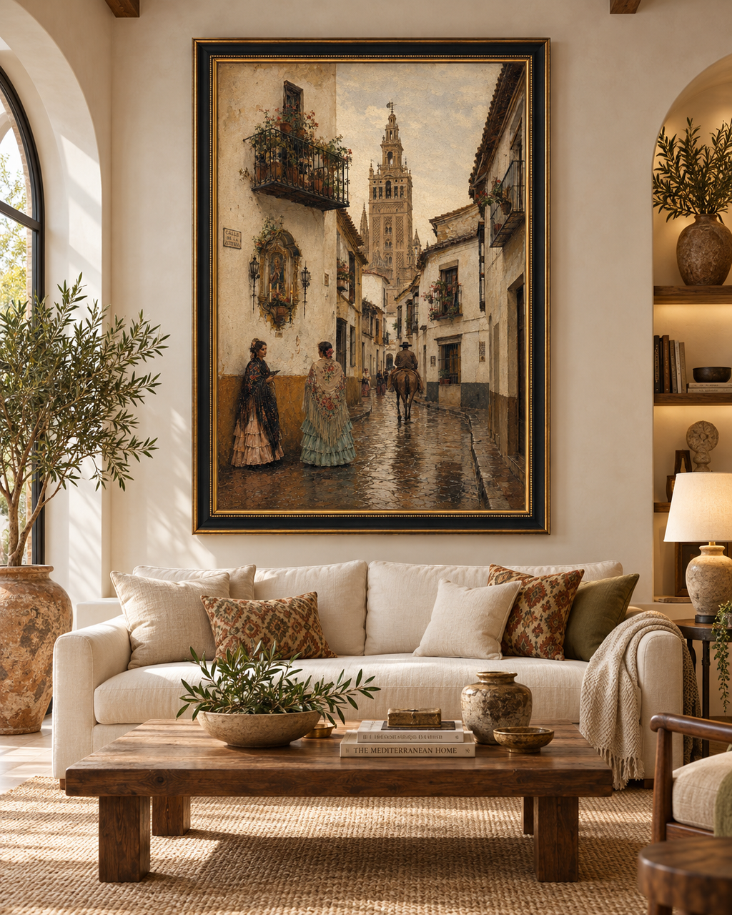 Calle de la Judería | Lienzo Clásico de Sevilla con la Giralda
