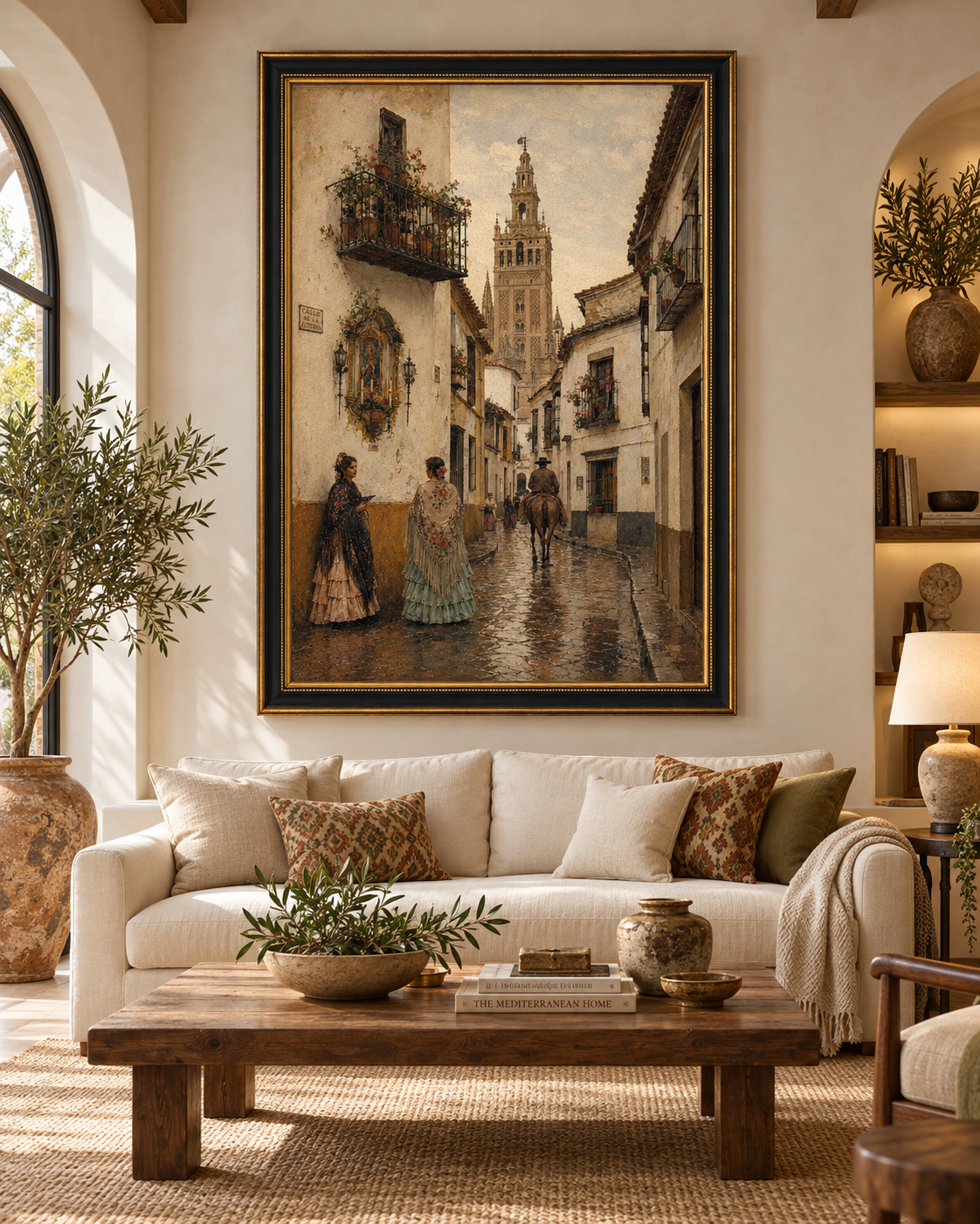 Calle de la Judería | Lienzo Clásico de Sevilla con la Giralda