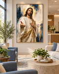 Yo Estoy Contigo Siempre | Lienzo de Jesucristo Arte Religioso Moderno