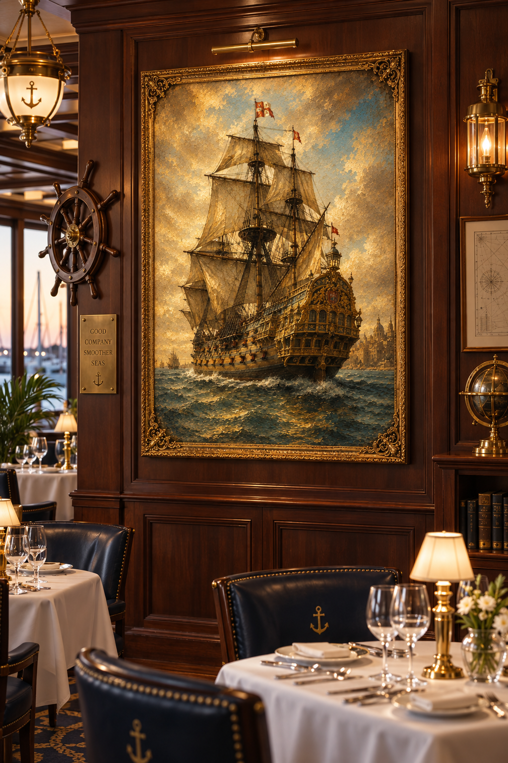 Galeón en Alta Mar | Lienzo de Arte Náutico Histórico