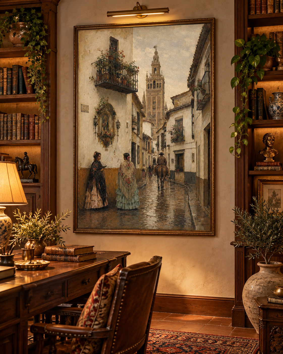 Calle de la Judería | Lienzo Clásico de Sevilla con la Giralda