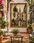Calle de la Judería | Lienzo Clásico de Sevilla con la Giralda