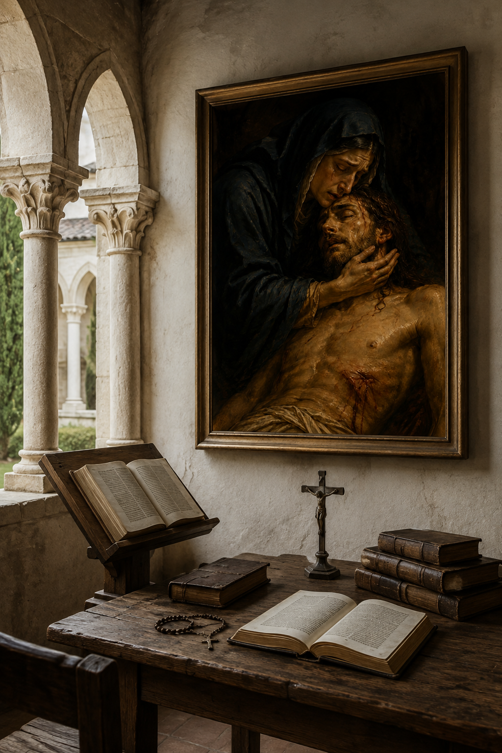 La Piedad | Lienzo de Arte Religioso Cristiano
