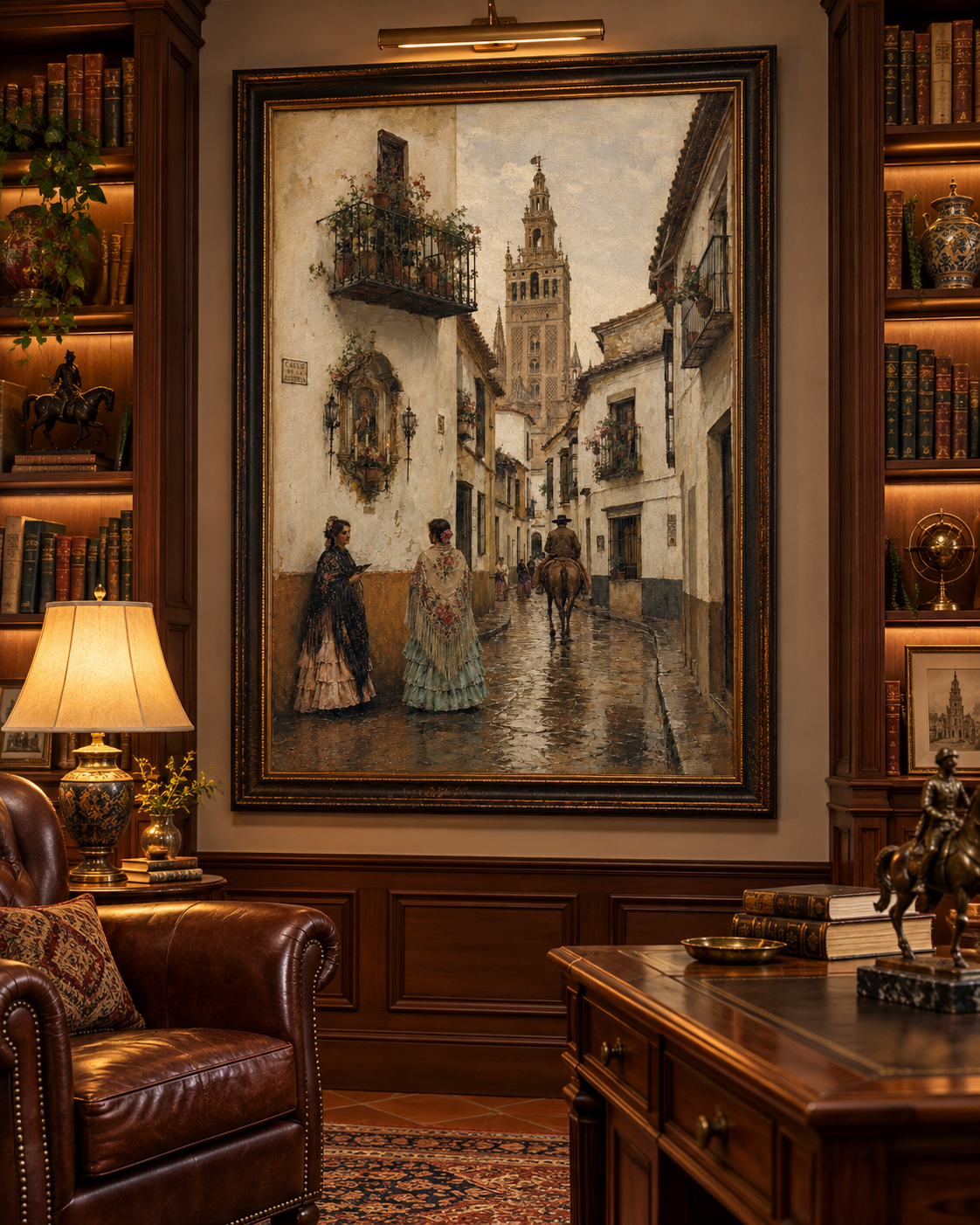 Calle de la Judería | Lienzo Clásico de Sevilla con la Giralda