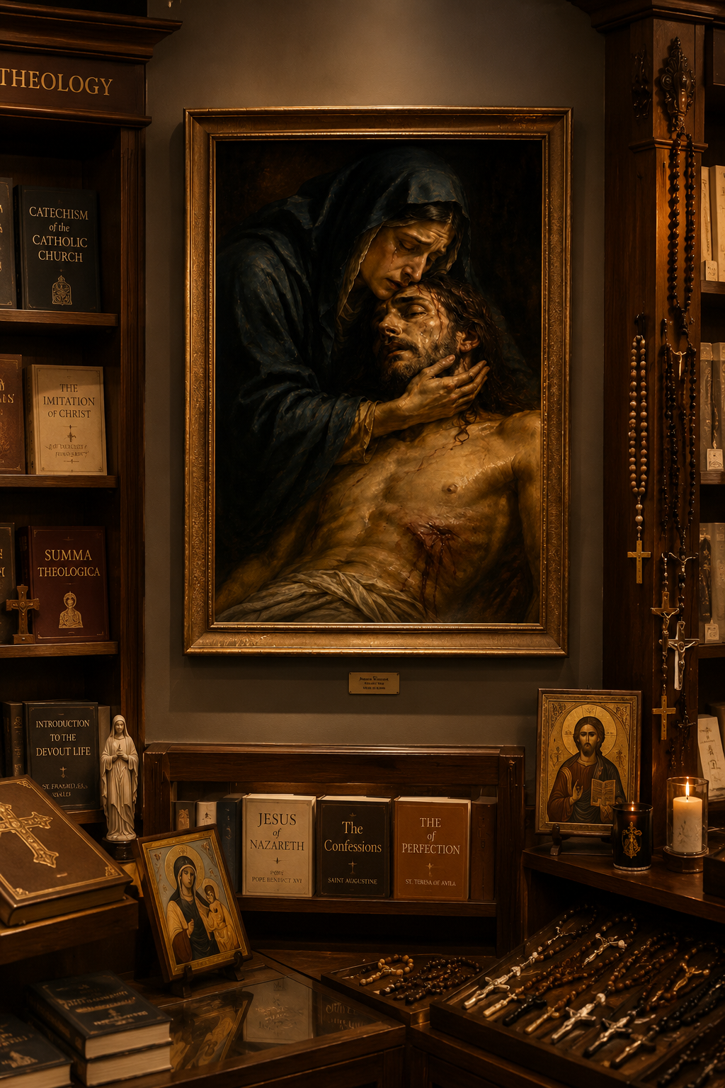 La Piedad | Lienzo de Arte Religioso Cristiano