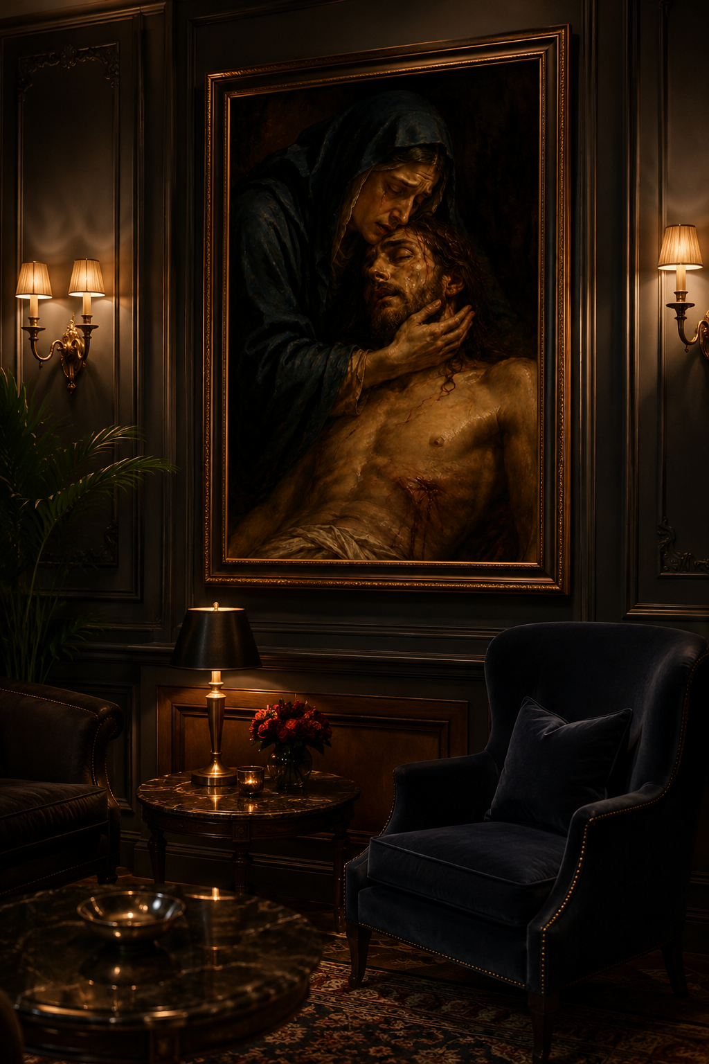 La Piedad | Lienzo de Arte Religioso Cristiano