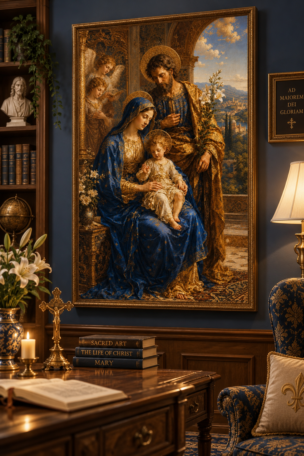 La Sagrada Familia | Lienzo de Arte Religioso Cristiano